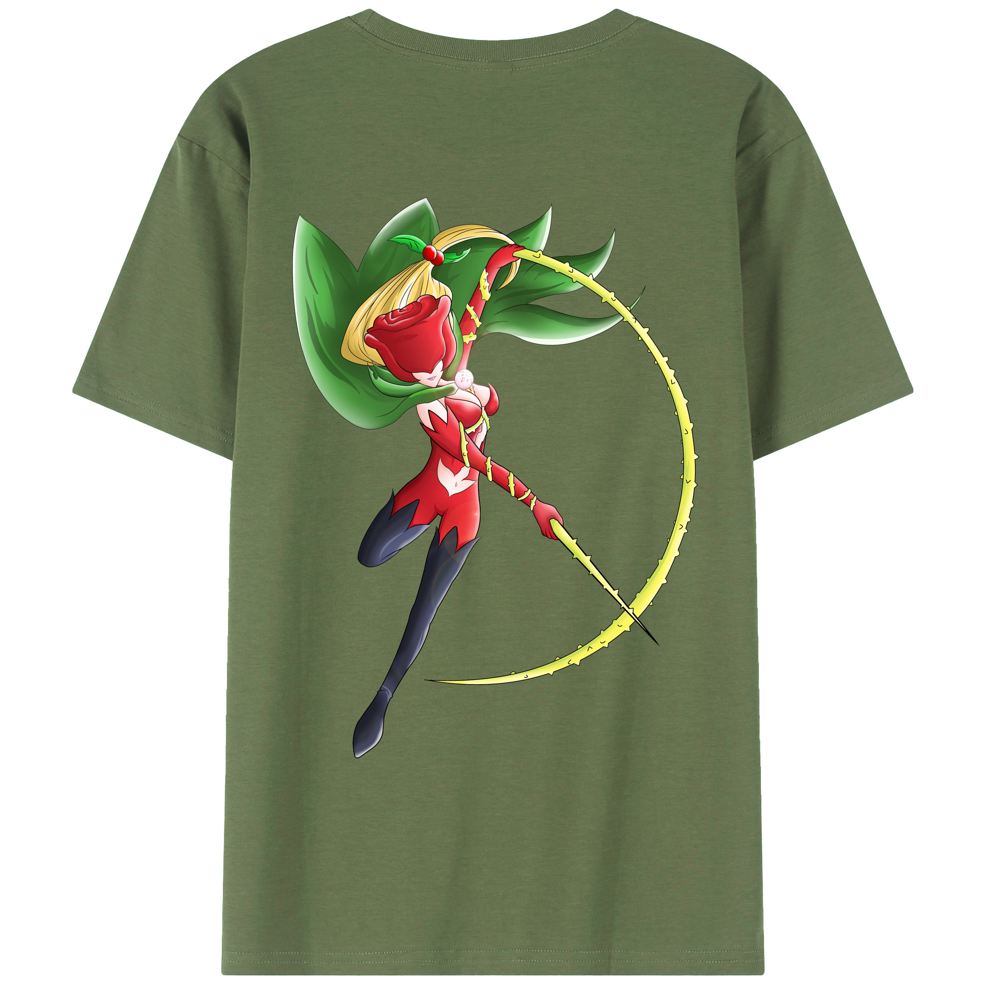 （画像用） Digimon デジタルモンスター/デジモン 綿100％ メンズ半袖Tシャツ（バックプリント） 通気性